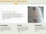Viticoltori dei Colli Cimini S. C. S. A. | Vignanello | Viterbo | Lazio 	| Italia