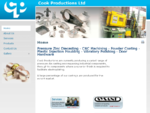 Cook Productions - Home - Pressure Zinc Diecasting - CNC Machining
