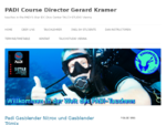 PADI Course Director Gerard Kramer | teaches in the PADI 5-Star IDC Dive Center TAUCHSTUDIO Vienna