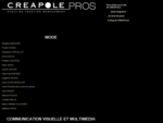 CREAPOLE PROS de Mode, Communication visuelle Multimédia, Design Produit, Design Transport, Arch