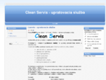 Cservis - upratovacia služba