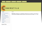 Cyberstyle web and content design