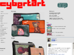 Cybertart bags accessories Melbourne Australia Purse Bumbags digital illustration st kilda market ro