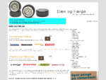 Dæk og fælge - din guide til dæk og fælge, alufælge, vinderdæk og sommerdæk