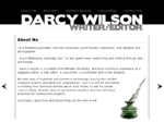 Darcy Wilson, WriterEditor