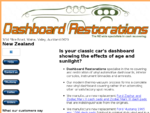 Automotive dashboard restoration and repairs