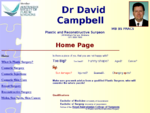 Dr David Campbell - Plastic and Reconstructive Surgeon Home