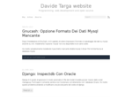Davide Targa website