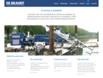 De Brandt | Kraanverhuur - Waterbouwkunde - Bouwkunde - Zandhandel
