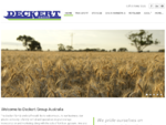 Deckert Group - Grain Transport, Storage and Marketing. Fertiliser, Gypsum and Hay Sales. Heav