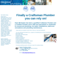 Plumber plumbing hot water servicing North Shore Hibiscus Coast Orewa a Craftsman Plumber Degree Plu