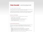 Peter Dematté | web development