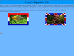 Arjan's aquarium site