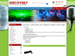 DISCOVERY - prodej, montáž, servis a pronájem světelné a zvukové techniky Discovery