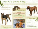 Hodowla psów Dogo Canario (Presa Canario) i Tosa Inu - hodowla DOLINA ROSY