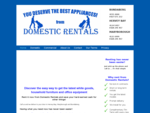 Domestic Rentals Hervey Bay, Maryborough, Bundaberg Equipment Rental | you dial - we deliver!