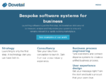 Custom Software Development, Consultancy, Mobile Cloud Computing - Dovetail