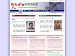 Do You Play Mathematics - Articoli di divulgazione della matematica e mostre di matematica.