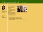 Dr. Renate Kastner-Fried
