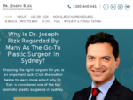 Dr Joseph Rizk Plastic Surgeon | Plastic Surgery in Sydney