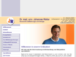 Dr. Johannes Walter - Salzburg - Gefäßchirurg - Krampfadern - Besenreiser - Venenchirurgi
