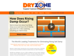 Rising Salt Damp Australia - Rising Damp Solutions | Dryzone