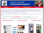 Dynamix Teamwear Customised Clothing Home Page