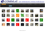 communicatie-bureau E-COMM voor voor communicatie, media meer - publiciteit, fotografie, journal