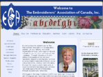 The Embroiderers' Association of Canada, Inc Welcome!