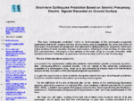 Short-term Earthquake Prediction