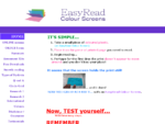 EasyRead Colour Screens