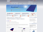 Kolektory słoneczne, instalacje solarne, producent kolektorów - EBT