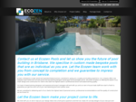 Brisbane Pool Builder - Energy Efficient Swimming Pools - Ecozen Pools and Landscapes - Home