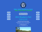 EDEN GATE Blueberry and Micro Green Farm