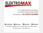 ELEKTRO-MAX Elektriker Vöcklabruck Regau Timelkam