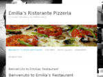 Benvenuto to Emilias Restaurant - Emiliaâs Ristorante Pizzeria