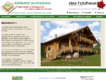 Case in legno Bernard Blockhaus case in tronchi ecologiche casaclima Val di Fiemme Tesero case in tr
