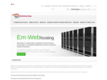 EmWebhosting - Hosting, registratie domeinaam, expert Magento, Joomla, Drupal en Wordpress