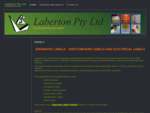 Laberton PL - Supplier of Engraved Labels, Electrical Labels, Switchboard Labels, Control Panel .