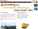 Entreeding. com, Communicatie Platform voor Grondverzet en Wegenbouw
