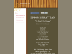 Epsom Spray Tan - Home