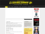 Epping Timber Hardware offer an extensive range of products and building services.