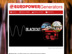 EUROPOWER Generators - Belgische producent van stroomaggregaten