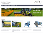 Euro Prima Harvesting and post-harvesting machines for aromatic and medicinal herbs and spices