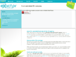 Exact PR, Specialist Food and Drink PR Agency Covering Food PR and Drinks PR