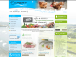 Marché de produits frais fermiers en ligne. Vente en ligne de poisson frais viande produit bio des p