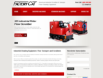 Industrial Cleaning – Sweepers and Scrubbers | ASC Factory Cat