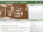 Farmacia ZARRI online Welcome