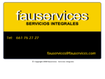 fauservices - SERVICIOS INTEGRALES
