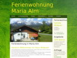 Ferienwohung Maria Alm - Urlaub bei Familie Widauer Appartement im Land Salzburg